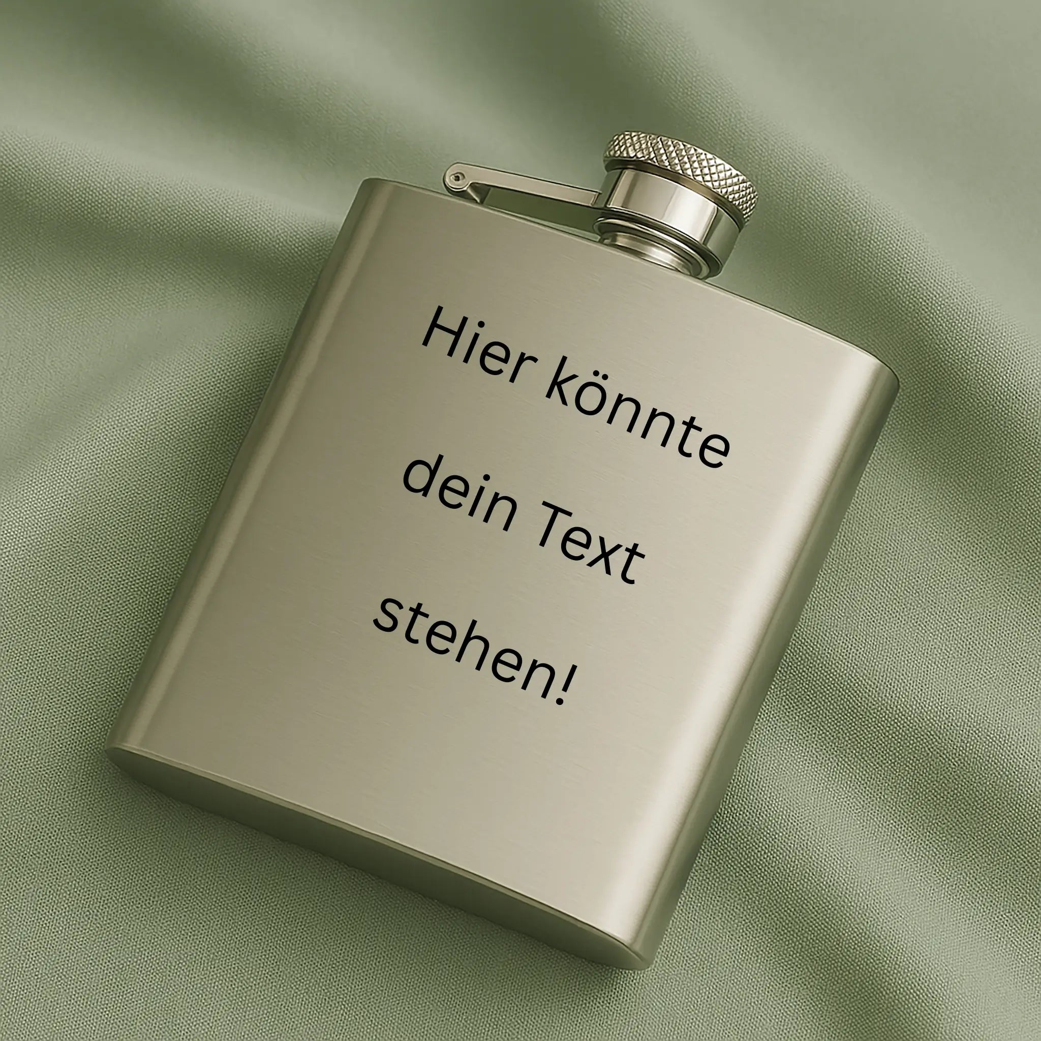 Personalisierter Flachmann „Bester Papa“ – Individuelle Gravur für das perfekte Geschenk für Männer