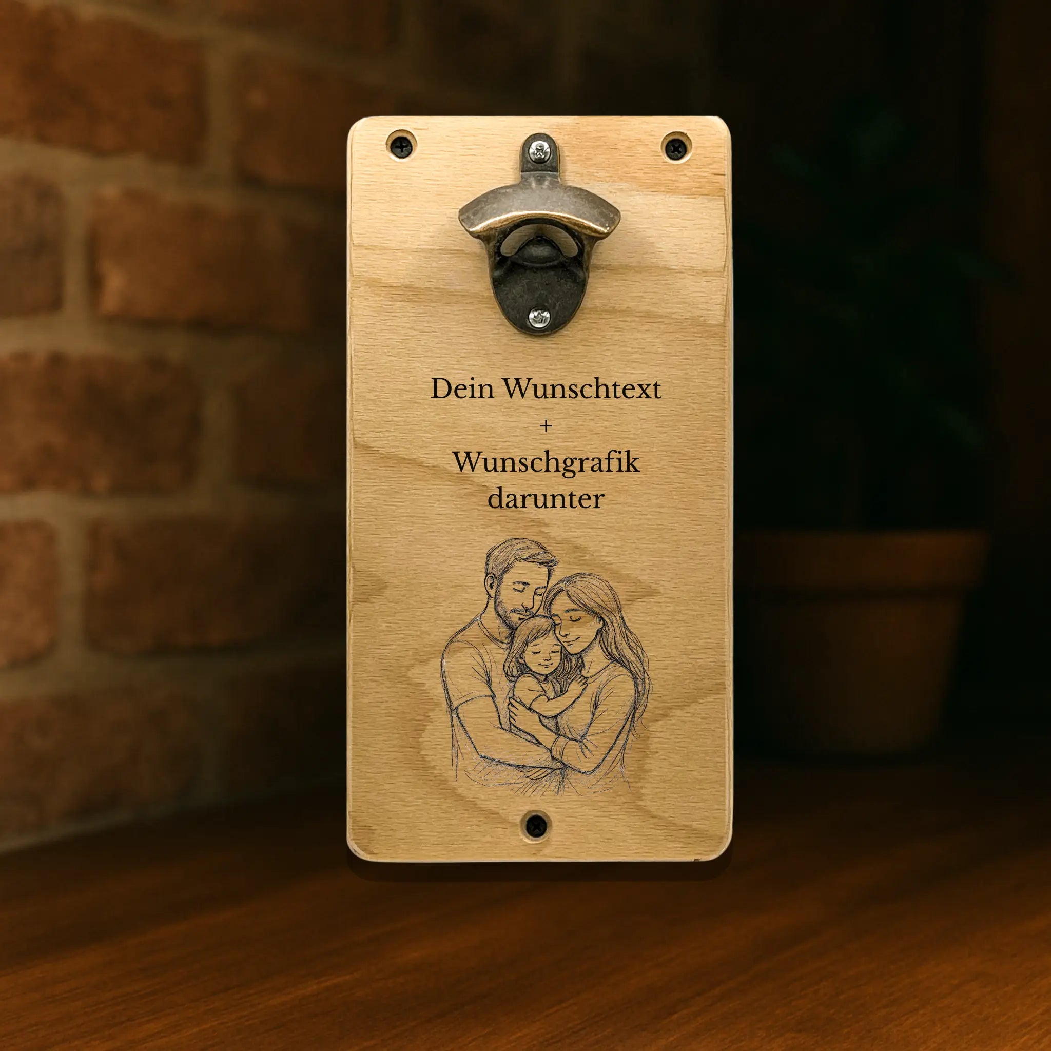 Wand-Bieröffner für Papa – das perfekte Geschenk für Väter